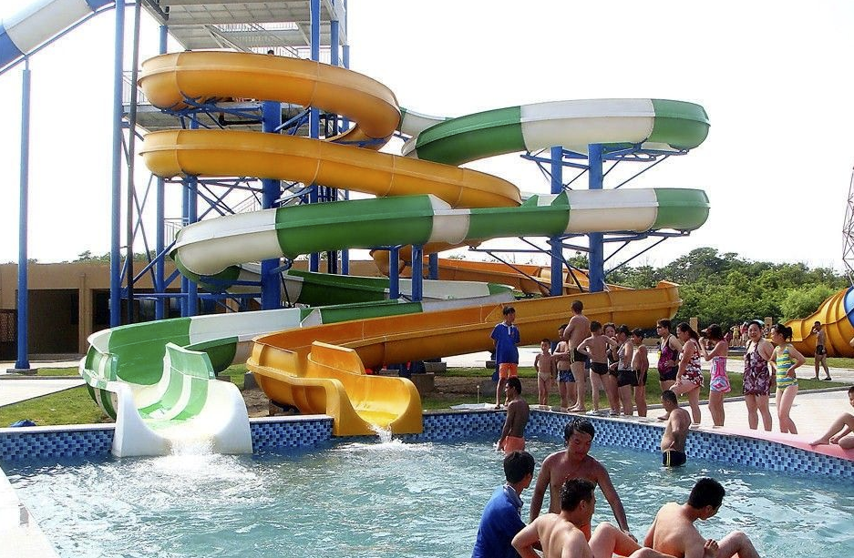 Aqua Splash Water Park Slides